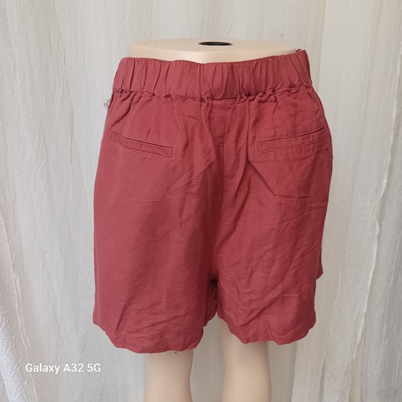 A New Day Women New Size XXL Red Bermuda Shorts Relaxed Fit - Picture 5 of 11